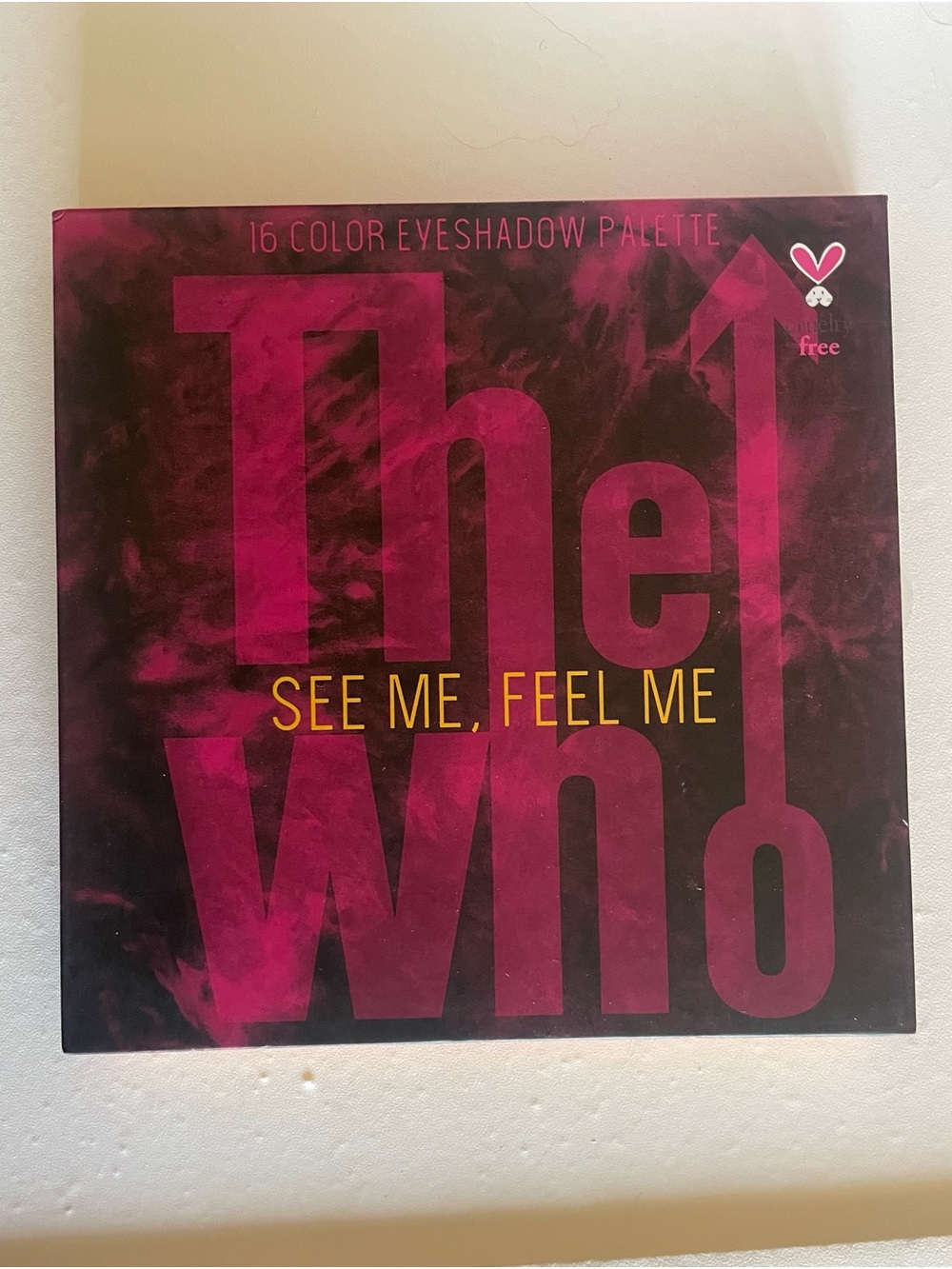 See Me, Feel Me Pink 16-Color Eyeshadow Palette